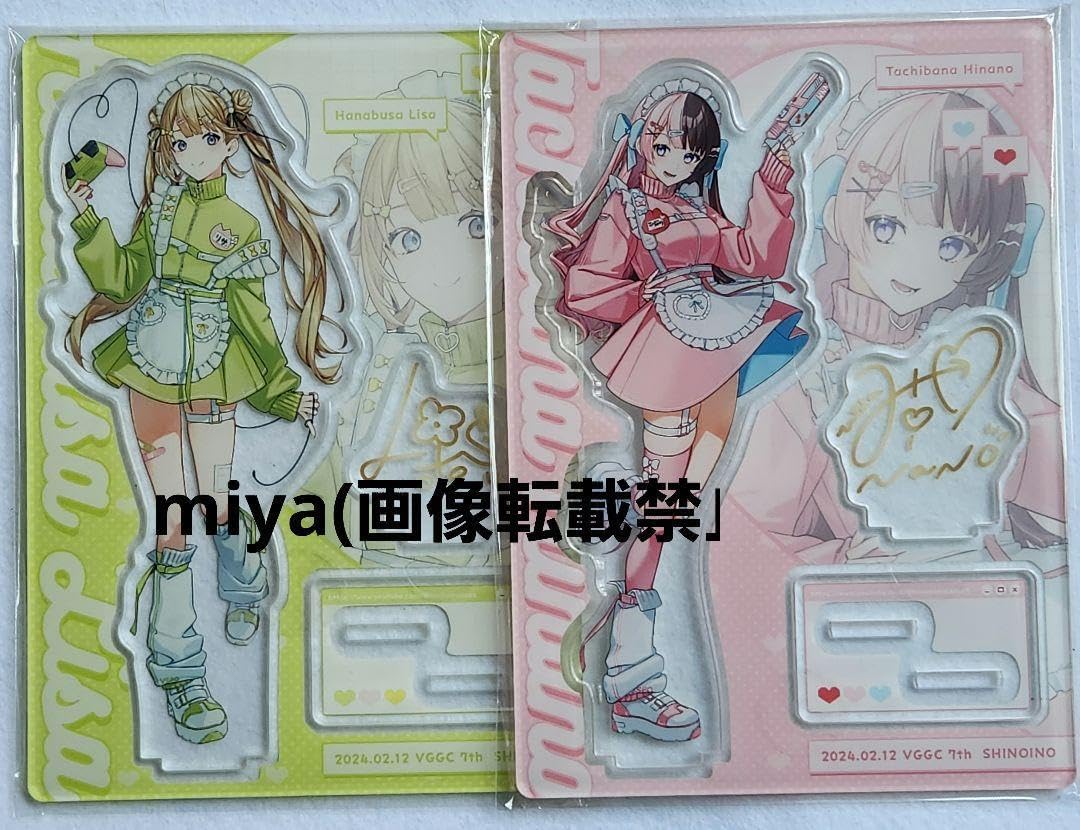 橘ひなの 英リサ アクスタ ジャージメイド ぶいすぽ VGGC